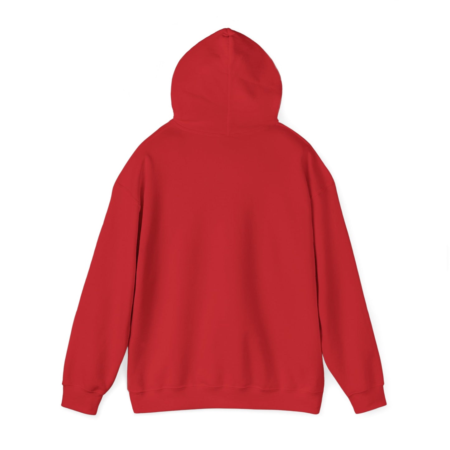 NOP Red Logo Hooded Sweatshirt