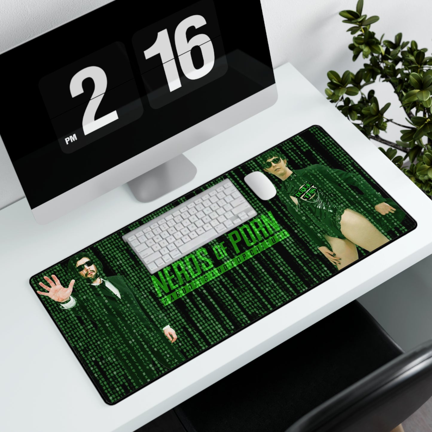 Nerds Of Porn "The Matrixxx" Computer Desk Mat