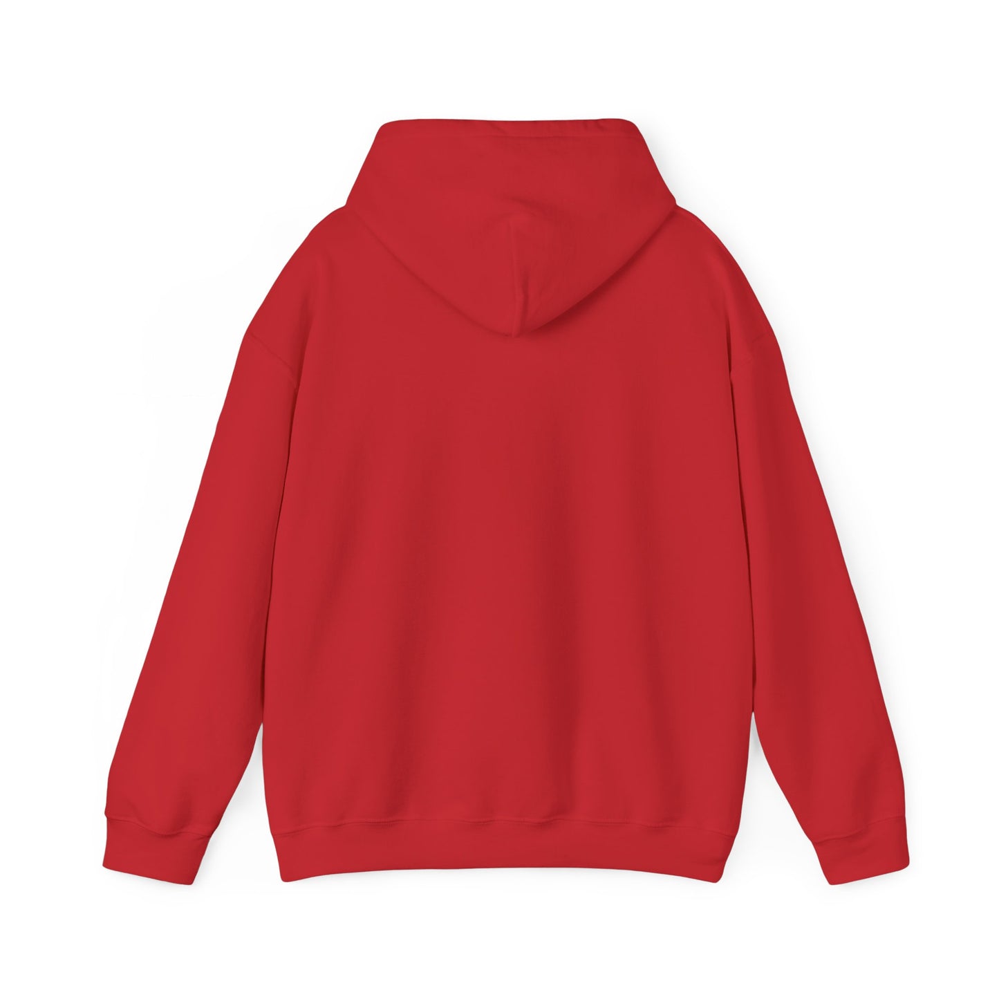 NOP Red Logo Hooded Sweatshirt